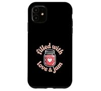 Canning Lover Mason Jar Jam Design Case for iPhone 11