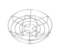 Canning Rack for Hot Water Canner, Stainless Steel Canning Rack, Contoured Comfort Grip Handles Rack for Canned Food Heating