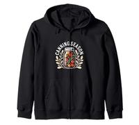 Canning Season Homegrown Food Preservation Zip Hoodie