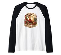 Canning She Puts Up Her Own Homestead Kitchen Rosie Riveter Raglan Baseball Tee