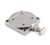 Cannon 1903002 Low-Profile Swivel Downrigger Mounting Base, Stainless Steel