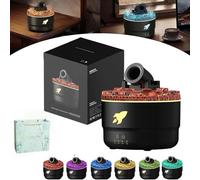 Cannon Blast Turret Aromatherapy Humidifier - Silent Diffuser, Yellowcane Aroma Humidifier for Home & Office (Black)