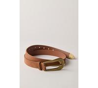Cannon Suede Belt at Free People in Cognac, Size: M/L - female