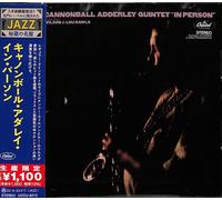 Cannonball Adderley - In Person (Japanese Reissue) [New CD] Ltd Ed, Japan - Impo