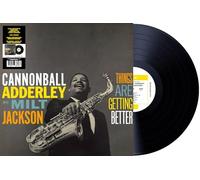 CANNONBALL ADDERLEY WITH MILT JACKSON - THINGS ARE GETTING BETTER [VINYL]