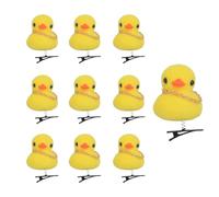 CANNXI 10pcs Cute Cartoon Duck Hairpin for Kids and Women Fashionable Clip Hairpins Party Gift Styling Accessory for Girl