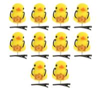 CANNXI 10pcs Cute Cartoon Duck Hairpin for Kids and Women Fashionable Clip Hairpins Party Gift Styling Accessory for Girl