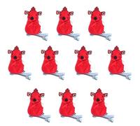 CANNXI 10pcs Cute Mouses Hairpin Adornment Fun Pet Side Hair Clip Spring Duckclip Cartoon Headdress Kids Girls Hair Accessories