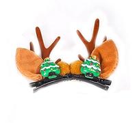CANNXI 2Pcs Christmas Hair Clip Children Hairpin Merry Christmas Hairclips for Kids Girls mas Party Decoration Ornament
