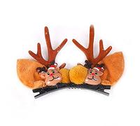 CANNXI 2Pcs Christmas Hair Clip Children Hairpin Merry Christmas Hairclips for Kids Girls mas Party Decoration Ornament