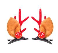 CANNXI 2Pcs Christmas Hair Clip Children Hairpin Merry Christmas Hairclips for Kids Girls mas Party Decoration Ornament