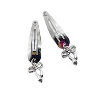 CANNXI 2pcs Delicate Barrette Metal Hairclip Stylish Hairpin Jewelry Modern Hair Accessory Elegant Hair Clip for Modern Women
