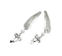 CANNXI 2pcs Delicate Barrette Metal Hairclip Stylish Hairpin Jewelry Modern Hair Accessory Elegant Hair Clip for Modern Women