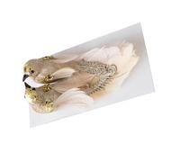 CANNXI 2Pcs Delicate Feathered Bird Christmas Ornament Decorative Feathered Birds Pendant Hanging Decoration For Christmas Tree