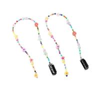 CANNXI 2pcs Elegant Hairpins Set Colorful Beads Hair Clip Decorate Headwear Stylish Headband Decorations for Women Girls