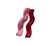 CANNXI 2pcs/Set Fashion Women Acetate Wave Hair Pin Clip Hair Clip Geometric Hairpins Hairgrips For Women Hair Accessories