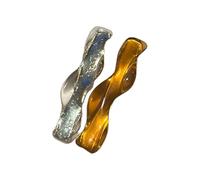 CANNXI 2pcs/Set Fashion Women Acetate Wave Hair Pin Clip Hair Clip Geometric Hairpins Hairgrips For Women Hair Accessories