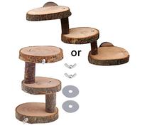 CANNXI Bird Toy,3/5 Layers Hamster Ladder Suspension Bridge Climbing Stairs Perches Cage Pet Toy
