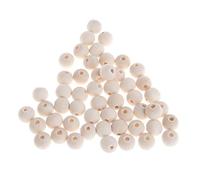 CANNXI Bird Toy,50 Pcs Beads to Paint for Craft Jewelry Making Y Bird Educational Toy Parrot Chewing Toy Accessories