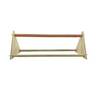CANNXI Bird Toy,Large Bird Perch for Chickens Natural Wood Parrot Stand Triangular Rack Roosting Scrub Stick for African for