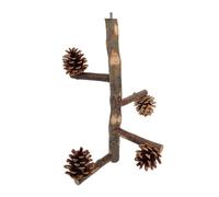 CANNXI Bird Toy,Parrots Perch for Bird Screw Bird Perch Stand Cockatiel Perch Birdcage Perches Climbing Perch Toy for Parakeets Budgies
