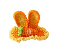 CANNXI Carrot Ears Hair Clip Woven Crocheted Hairpin Decoration Colorful Hair Barrette for Girls Versatile Ornaments