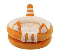 CANNXI Cat Bed Cave,Upgraded Calming Bed Beds for Indoor Small Dog Bed Cute Round Bed - Pet Bed Washable Bed