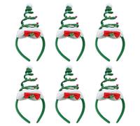 CANNXI Christmas Luminous Hair Hoop Led Christmas Santa Hat Headband Ornament for Kid Birthday Holiday New Year Present