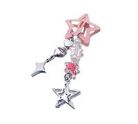 CANNXI Color Five-pointed Star Hair Clip Sweet Cool Filigree Metal Bang Hairpins Simple Fashion Children Girls Hair Headdress