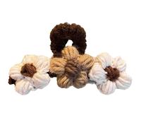CANNXI Cute and Comfortable Handmade Acrylic Flower Hair Clip for Girls and Women Stylish Hair Clip Headwear Hair Claw Clips