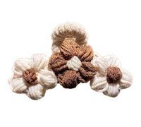 CANNXI Cute and Comfortable Handmade Acrylic Flower Hair Clip for Girls and Women Stylish Hair Clip Headwear Hair Claw Clips