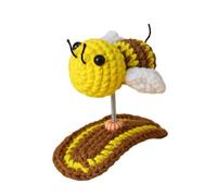CANNXI Cute Crochet Shaped Hairpins Adorable Insect Pendant Hairpin Handcrafted Hair Clips Fun and Colorful Hair Accessory