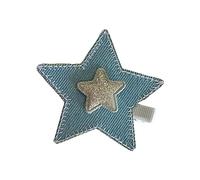 CANNXI Cute Hair Clips Cloth Star Hair Pins for Women Star Hair Clips Crease Hair Clips Bend Hair Barrettes for Party