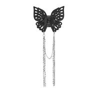 CANNXI Elegant Big Butterfly Hair Clips Ladies Female Tassels Hairpin Hair Claw Headwear for Women Thinner Thick Hair Accessory