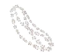 CANNXI Elegant Flower Hairpiece Delicate Hairband Handcrafted Headdress Fashion Hair Jewelry Suitable for Wedding and Party
