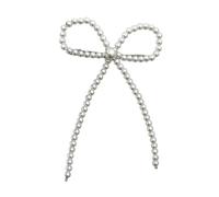 CANNXI Elegant Pearl Bowknot Hairpin Hair Clip Barrette French Style Hair Bow Headpieces Headwear Hair Accessories for Women
