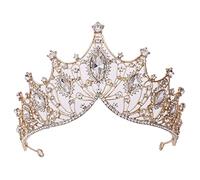CANNXI Fashion Colorful Crystal Crowns Bride Tiara Queen For Wedding Crown Headpiece Wedding Hair Jewelry Accessory Women Girl