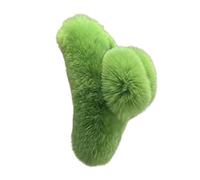 CANNXI Fashion Hair Barrette Stylish Hair Claw Clips Versatile Hairpin Hair Clip Faux Furs Material for Playful Girly Outfits