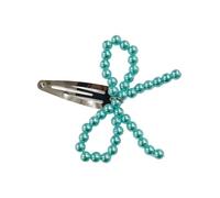 CANNXI Fashionable Bow Hair Clip Simple Bowknot Hairpin Imitation Pearls Bow Barrettes Elegant Accessories for Women Girls