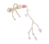 CANNXI Fashionable Bow Hair Clip Simple Bowknot Hairpin Imitation Pearls Bow Barrettes Elegant Accessories for Women Girls