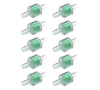 CANNXI Fish Tank Filter,10PCS Aquarium Air Pumps Check Valves Pump Protector Check Valves for Fish Tanks Joint Tubes Hose for Household Aquarium