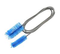 CANNXI Fish Tank Filter,Aquarium Filter Brush Water e Air Tube Hose Cleaning Brushes Stainless Steel Flexible Double-Ended Cleaner Brush 61in