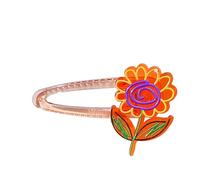CANNXI Geometric Cartoon Sweet Cute Girl Candy Color Graffiti Duckbill Clip Acrylic Flower Hairpin Creative Hair Accessories