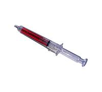 CANNXI Harajuku Punk Syringe Bangs Side Clip Hair Clip Women Funny Hip Hop Cool Geometric Hairpin Hair Accessory Jewelry
