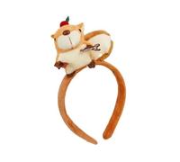 CANNXI Headbands For Women,Cute 3D Animal Adorned Hairband Cute Squirrel Hair Bands Jewelry Sweet Style Handmade Plush Headwear Accessory