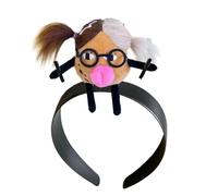 CANNXI Headbands For Women,Cute Cartoon Doll Headband Funny Braided Doll Hairband Hair Hoop Hairpin Perfect for Party Cosplay Headdress Jewelry