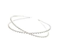 CANNXI Headbands For Women,Elegant Hairband with Sparkling Diamonds Unique Hair Accessory Dainty Inlayed Headband for Fashion Enthusiast