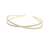 CANNXI Headbands For Women,Elegant Hairband with Sparkling Diamonds Unique Hair Accessory Dainty Inlayed Headband for Fashion Enthusiast