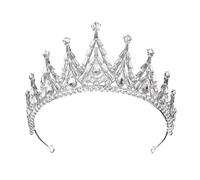 CANNXI Headbands For Women,Elegant Weddings Crown Hair Accessory Delicate Hairband Crystal Crowns Diamond Inlayed Tiara for Formal Gatherings