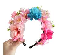 CANNXI Headbands For Women,Flower Hairpiece Silk Flower Headband Beautiful Flower Headpiece Delicate Floral Hair Clip Ornament for Fashionistas